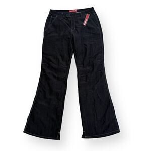 Vintage Unionbay Cargo Pants Juniors 9 (30x32) Mid Rise 90s Flare Y2K Rave